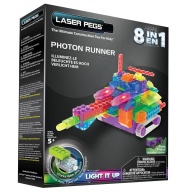 Laser Pegs, klocki konstrukcyjne 8 w 1 Photon Runner 