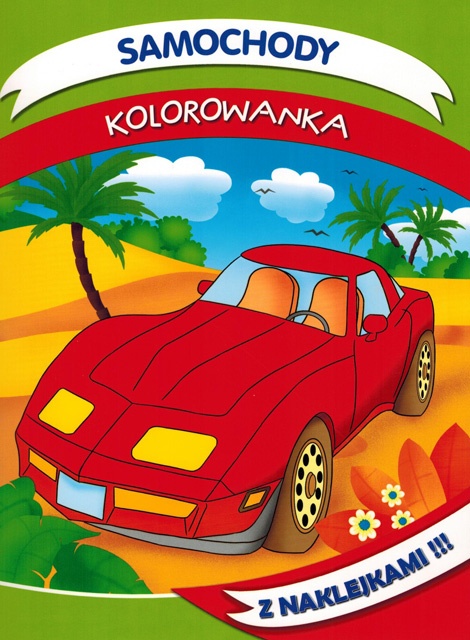 Samochody - kolorowanka